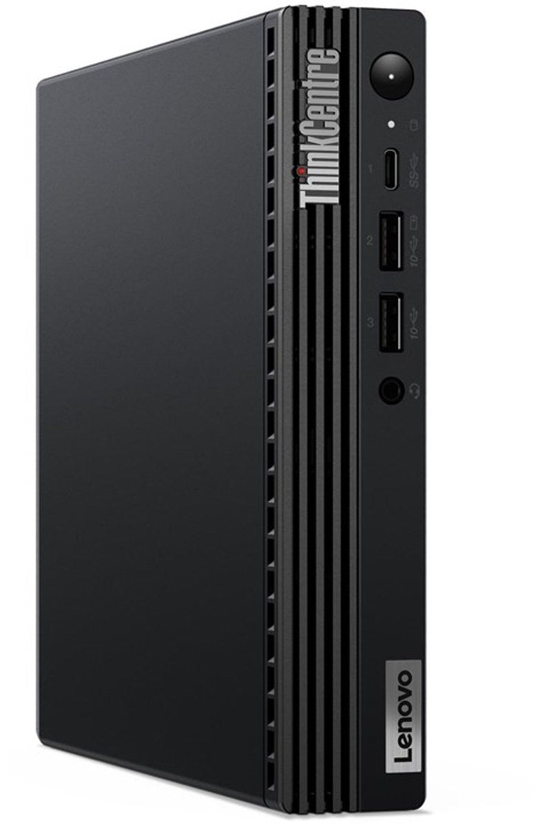 Lenovo ThinkCentre M70q Intel® Core™ i3 i3-13100T 8 Go DDR4-SDRAM 256 Go SSD Windows 11 Pro Mini PC Noir 12E4SB4N00
