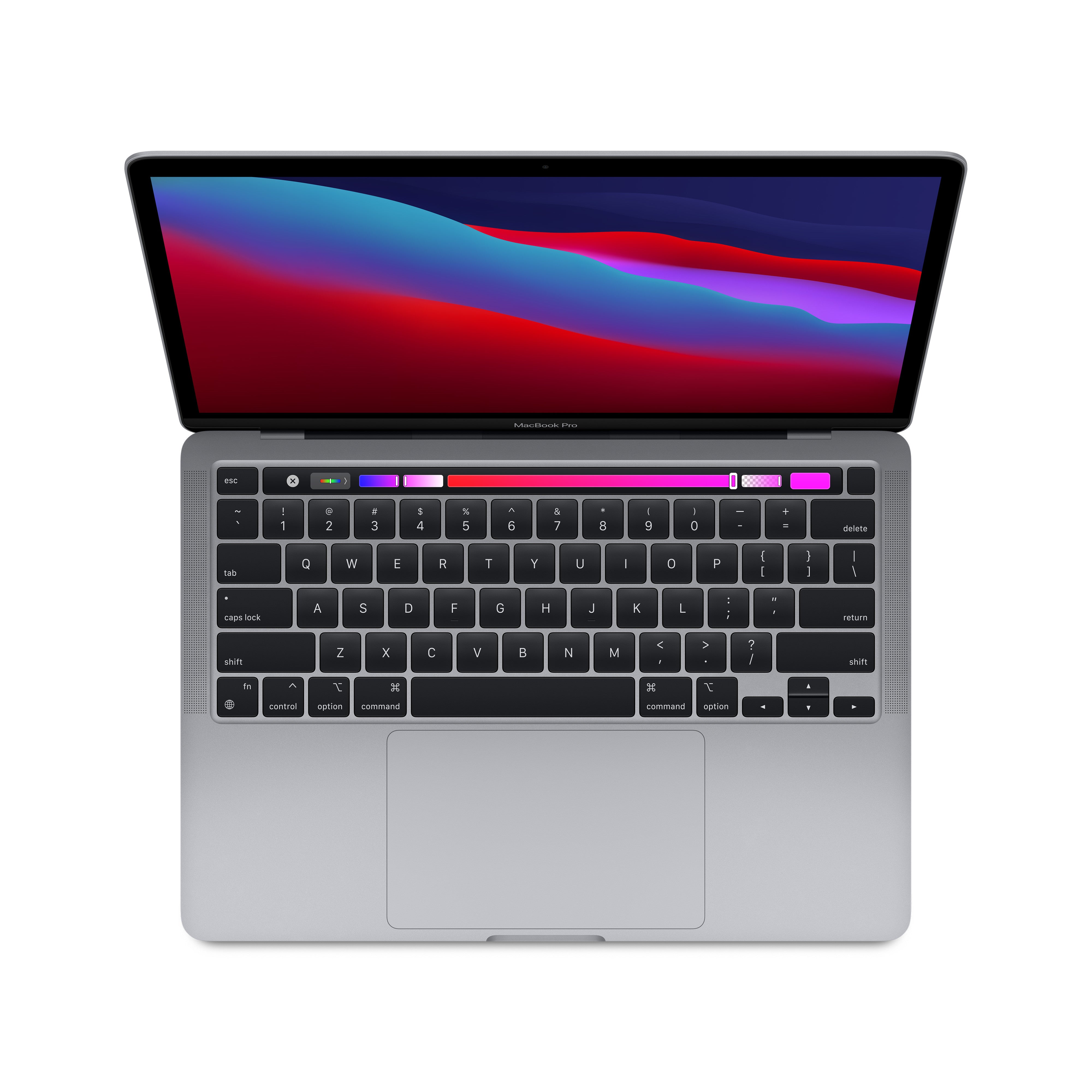 Apple MacBook Pro 13 pouces (2020) 8 Go/256 Go M1 Gris sidéral QWERTZ MYD82D/A 