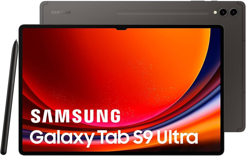 Samsung Galaxy Tab S9 Ultra Qualcomm Snapdragon 256 Go 37,1 cm (14.6") 12 Go Wi-Fi 6 (802.11ax) Android 13 Graphite SM-X910NZAAEUB