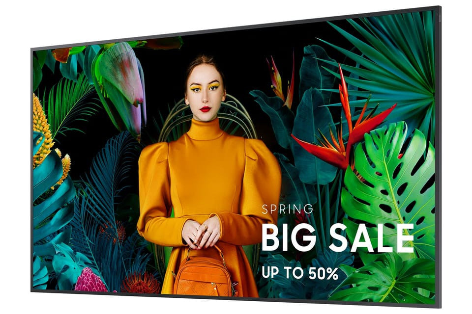 Samsung QBC QB43C 43" UHD/4K 350 nits LED Slim Noir