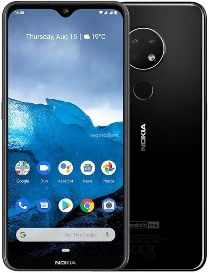 Nokia 6/2 16 cm (6.3") Android 9.0 4G USB Type-C 4 Go 64 Go 3500 mAh Noir