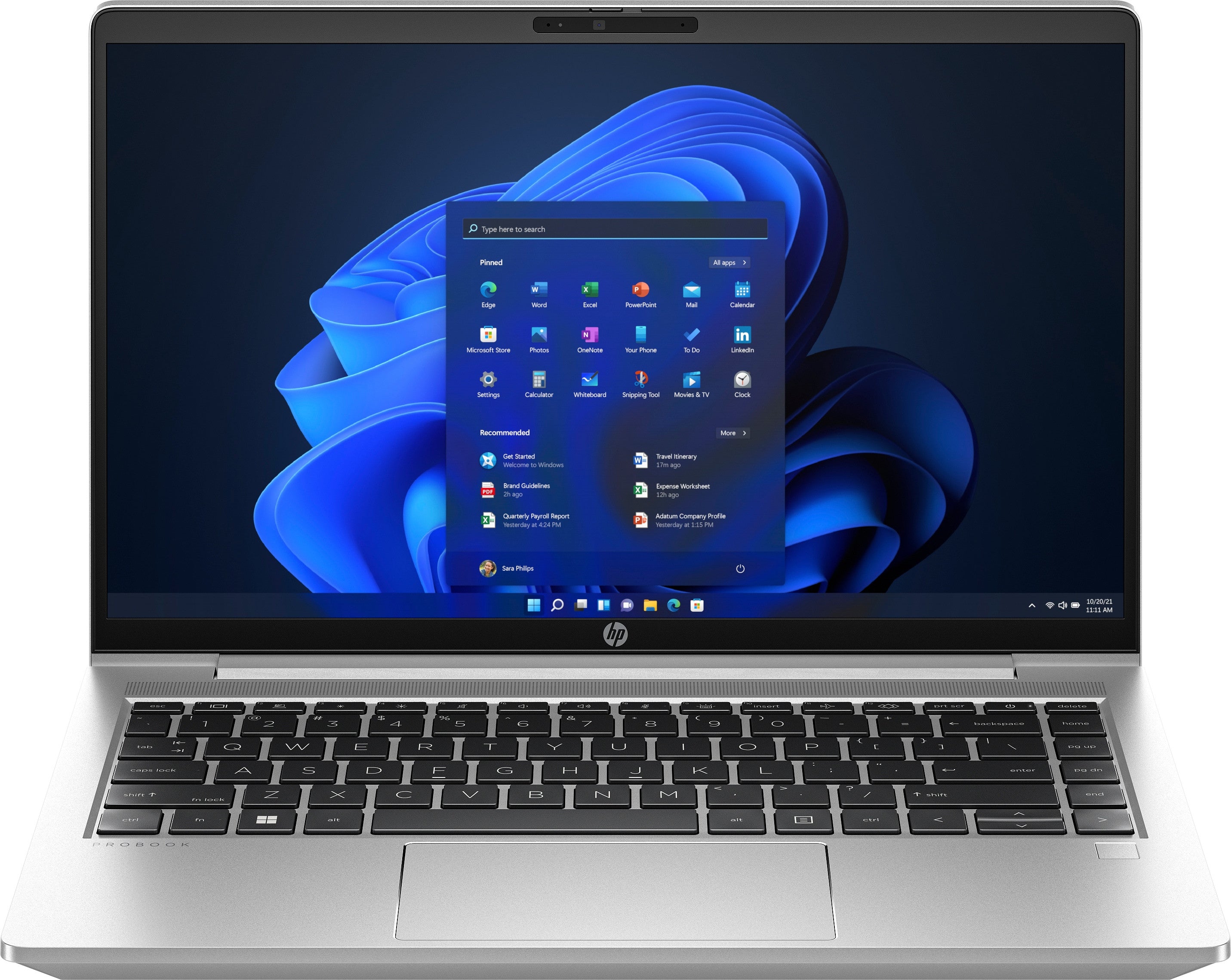HP ProBook 440 G10 Intel® Core™ i5 i5-1335U Ordinateur portable 35,6 cm (14") Full HD 16 Go DDR4-SDRAM 512 Go SSD Wi-Fi 6E (802.11ax) Windows 11 Pro Argent