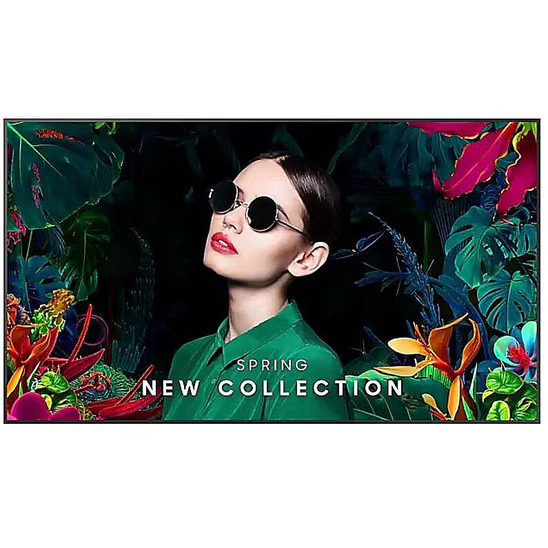 Samsung QM98C Digital signage flat panel 2.49 m (98") LCD Wi-Fi 500 cd/m² 4K Ultra HD Black Tizen 7.0 24/7 LH98QMCEBGCXEN