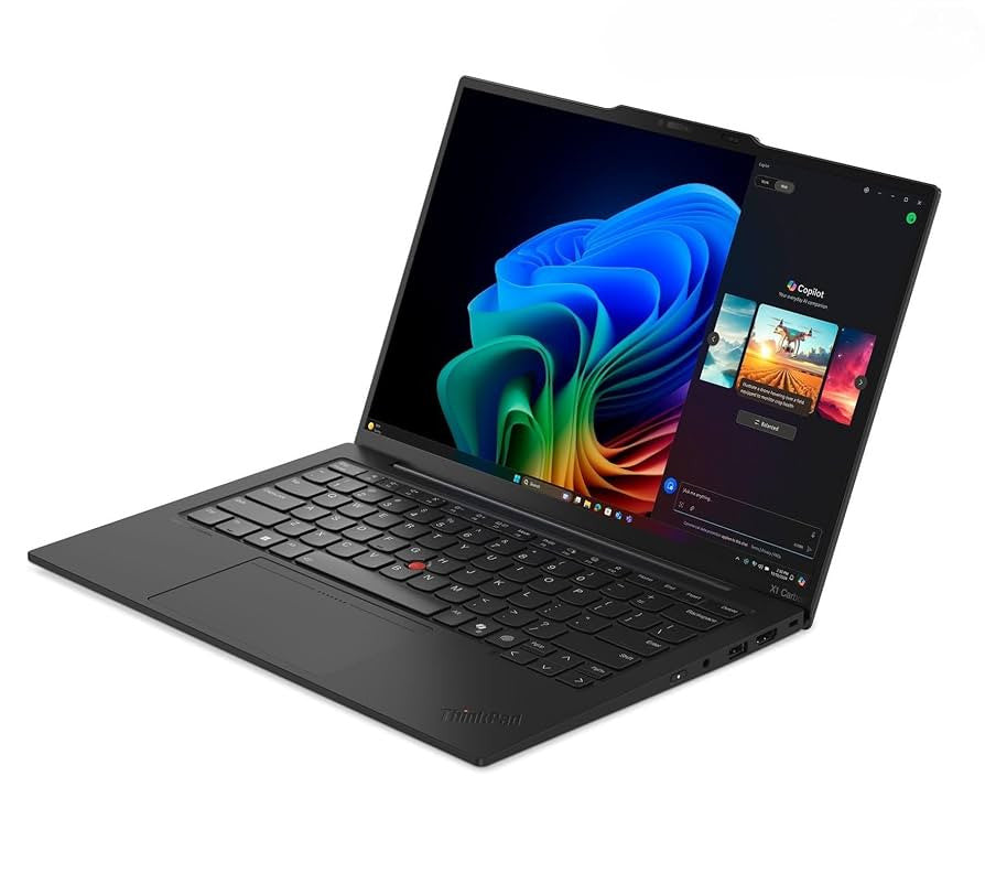 Lenovo ThinkPad X1 Carbon Gen 12 Intel Core Ultra 7 155U Ordinateur portable 35,6 cm (14") WUXGA 32 Go LPDDR5x-SDRAM 1 To SSD Wi-Fi 6E (802.11ax) Windows 11 Pro Anglais Noir