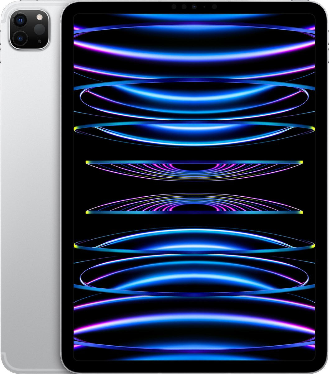 Apple iPad Pro Apple M 128 Go 32,8 cm (12.9") 8 Go Wi-Fi 6E (802.11ax) iPadOS 16 Argent MNXQ3FD/A