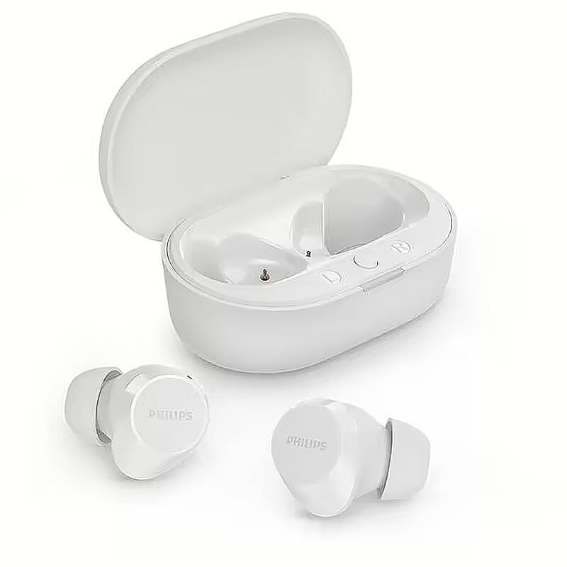 Philips TAT1209WT/00 écouteur/casque True Wireless Stereo (TWS) Ecouteurs Appels/Musique Bluetooth Blanc