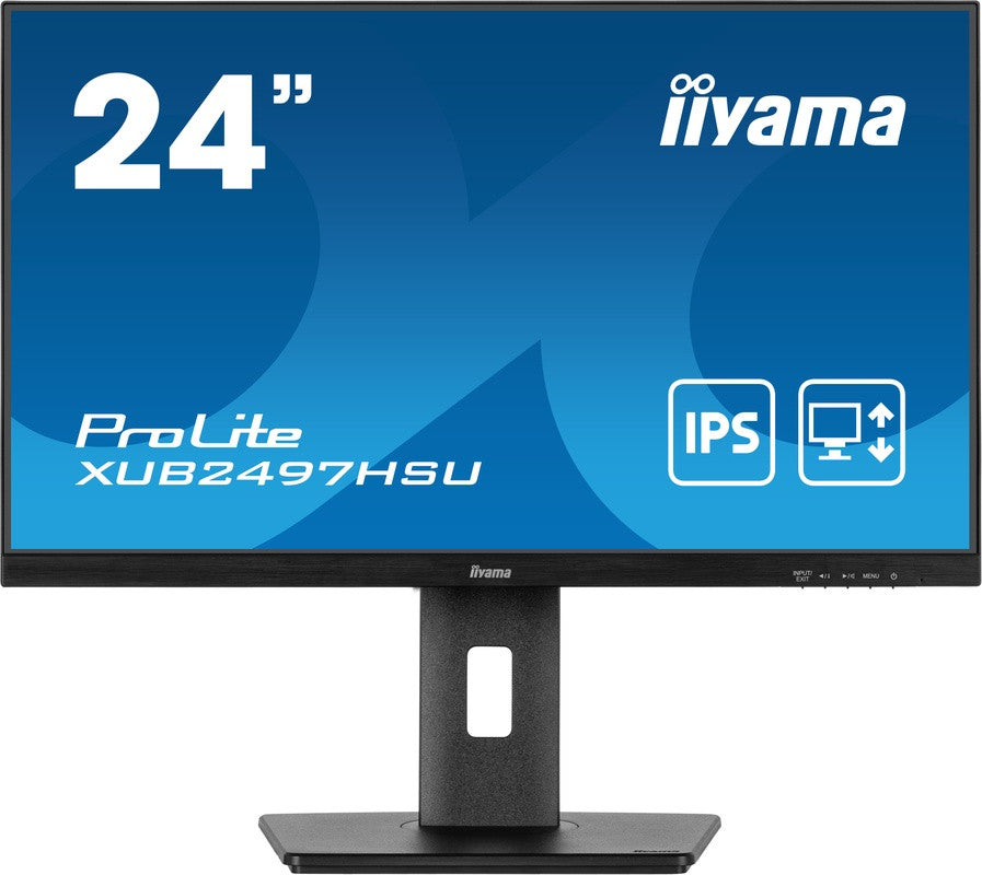 iiyama ProLite XUB2497HSU-B1 écran plat de PC 61 cm (24") 1920 x 1080 pixels Full HD LED Noir XUB2497HSU-B1