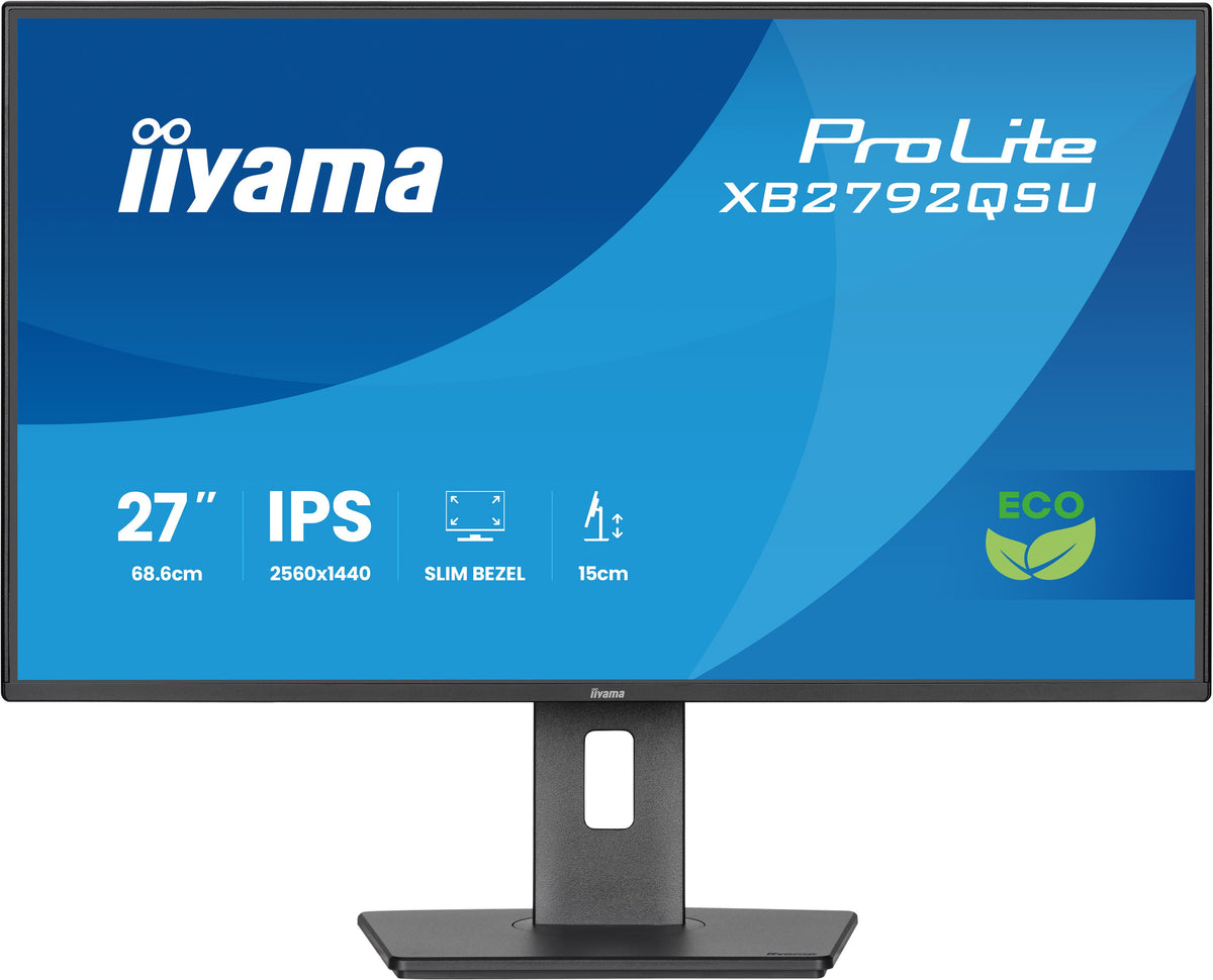 IIYAMA ProLite XB2792QSU-B1 27″ IPS QHD Professionnel – Noir