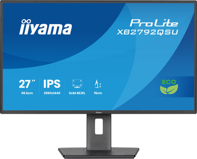IIYAMA ProLite XB2792QSU-B1 27″ IPS QHD Professionnel – Noir