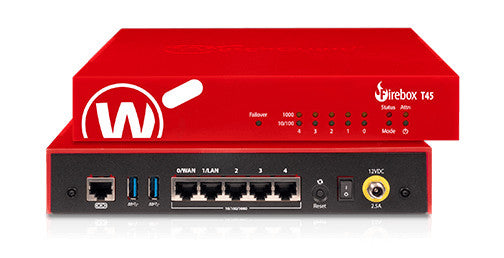 WatchGuard Passez au WatchGuard Firebox T45-POE W WGT47673-EU