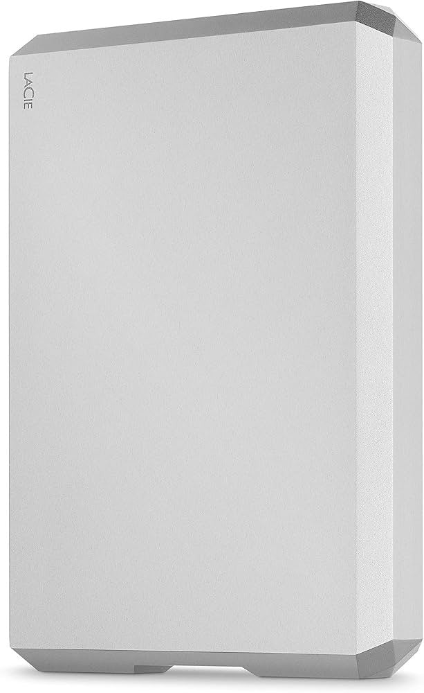 LaCie STHG4000400 externe harde schijf 4 TB USB Type-C 3.2 Gen 2 (3.1 Gen 2) Zilver