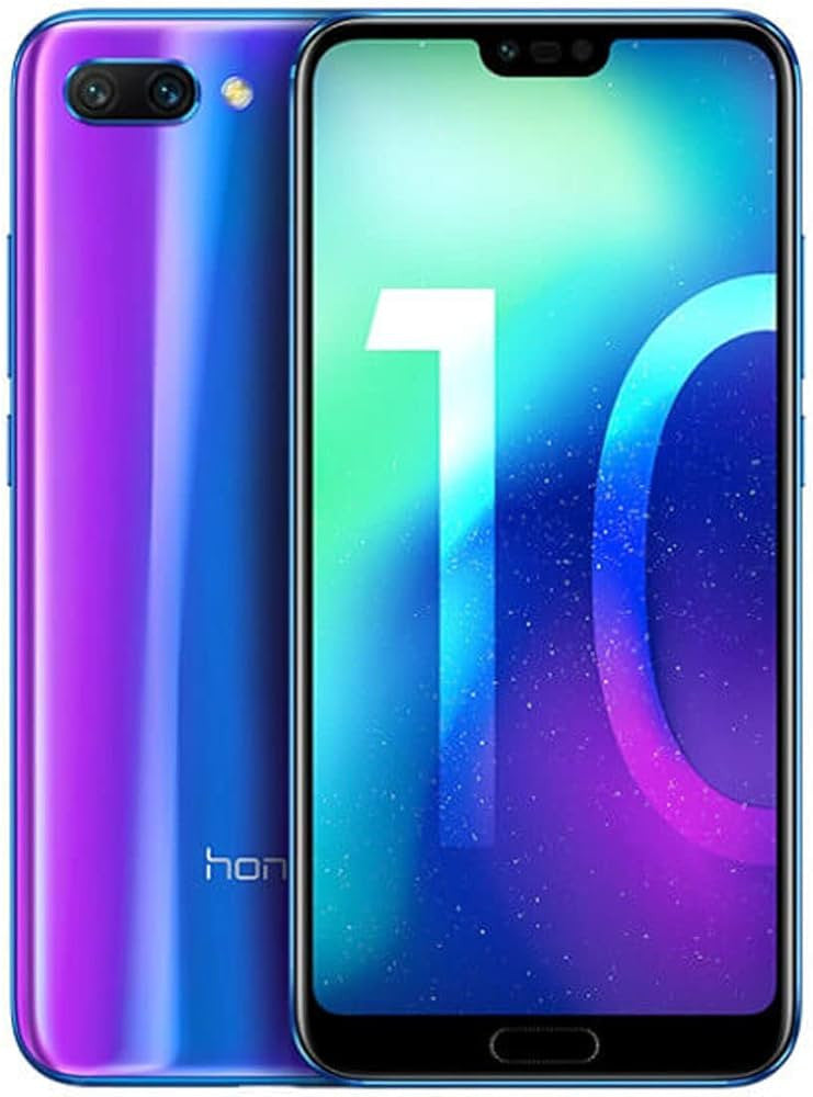 Honor 10 14,8 cm (5,84") Double SIM Android 8.0 4G USB Type-C 4 Go 64 Go 3400 mAh Bleu