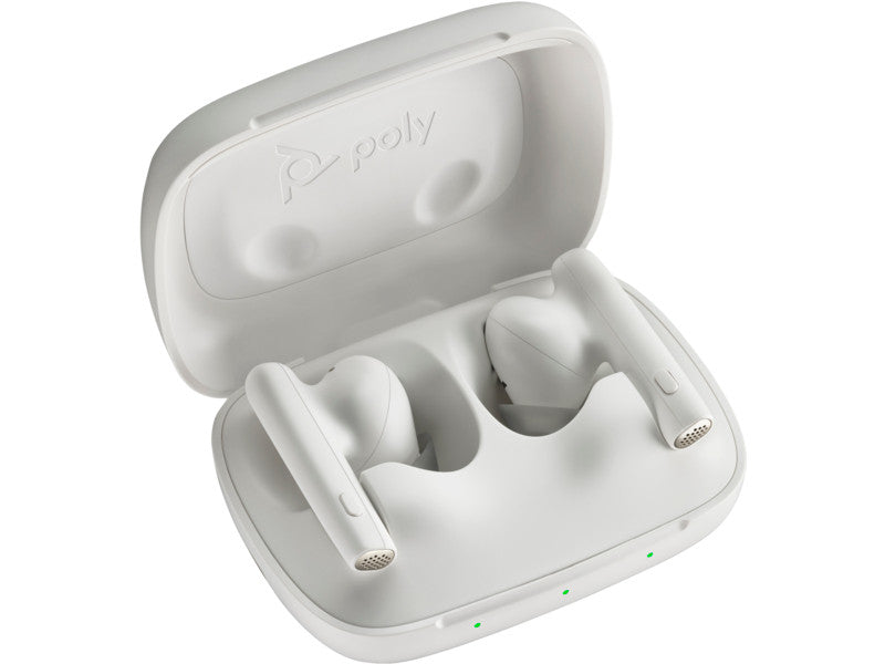 Poly Voyager Free 60 UC BASIC CHRG CS USB-C blanc 220758-02