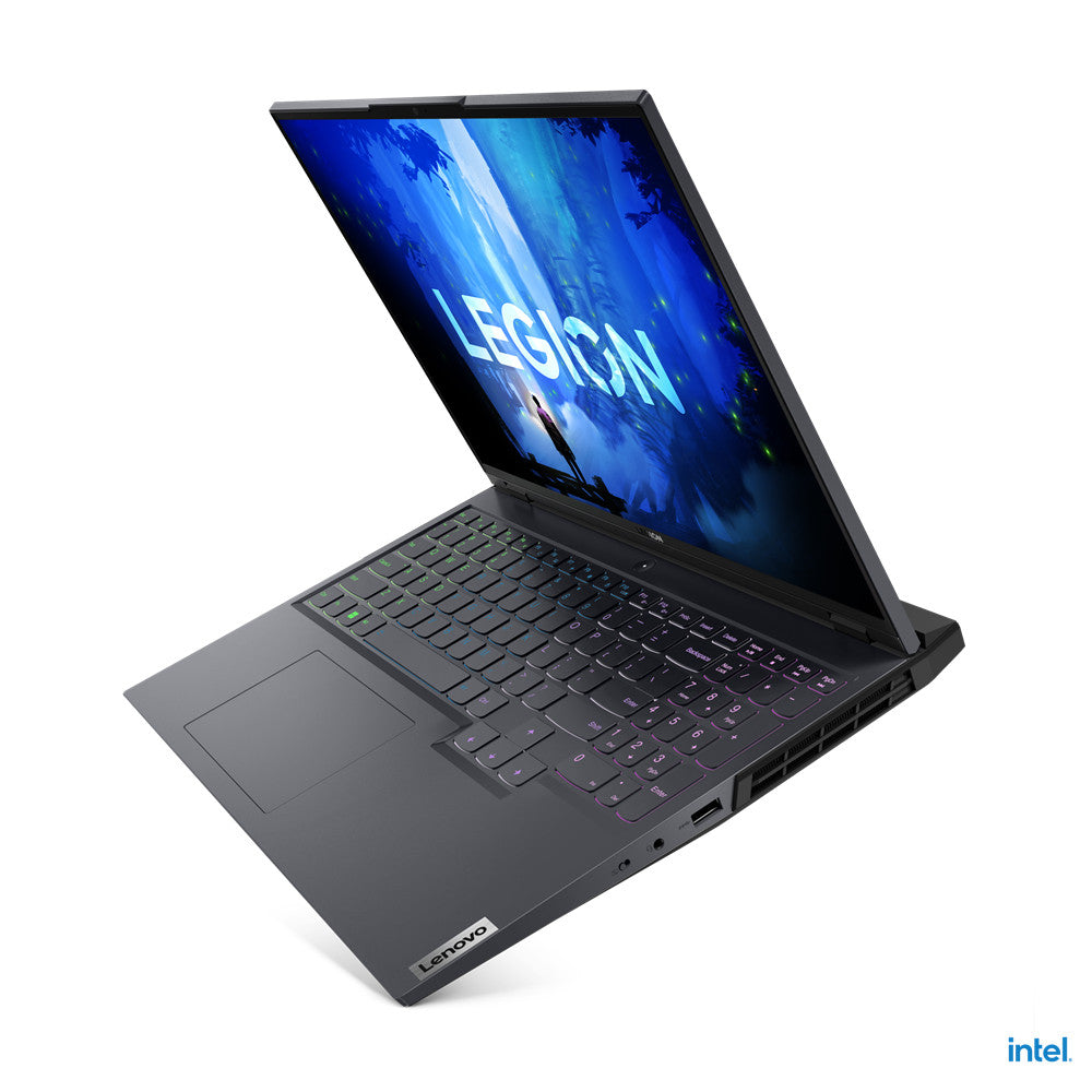 Lenovo Legion 5 Pro 16IAH7H Intel® Core™ i9 i9-12900H Ordinateur portable 40,6 cm (16") WQXGA 32 Go DDR5-SDRAM 1 To SSD NVIDIA GeForce RTX 3070 Ti Wi-Fi 6E (802.11ax) Windows 11 Home Anglais Gris