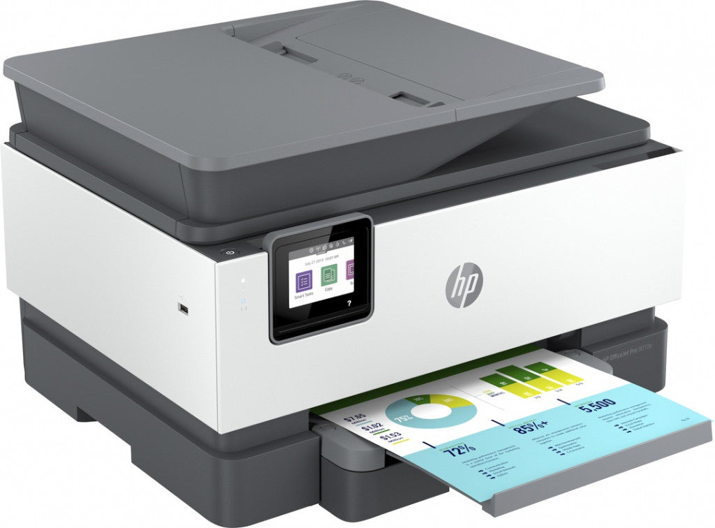HP OfficeJet Pro 9010e Sans fil All-in-One Couleur Imprimante, Instant Ink; Impression recto-verso 257G4B