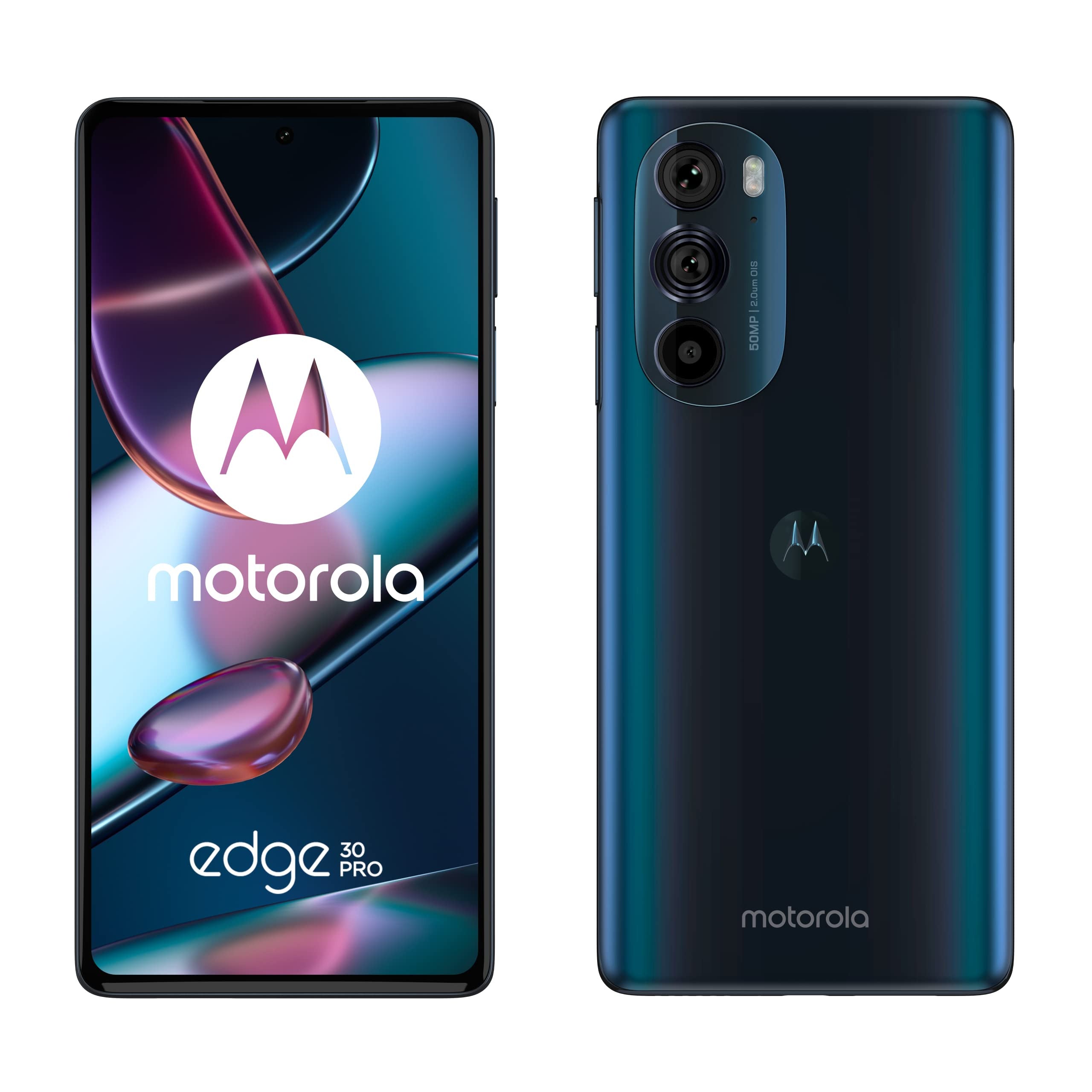 Motorola edge 30 Pro PASS0013SE smartphone 17 cm (6.7") Dual SIM Android 12 5G USB Type-C 12 GB 256 GB 4800 mAh Blue PASS0013SE