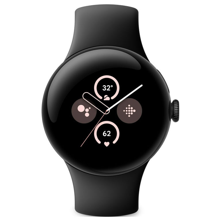 Google Pixel Watch 3 AMOLED 45 mm Numérique Écran tactile Noir Wifi GPS (satellite)