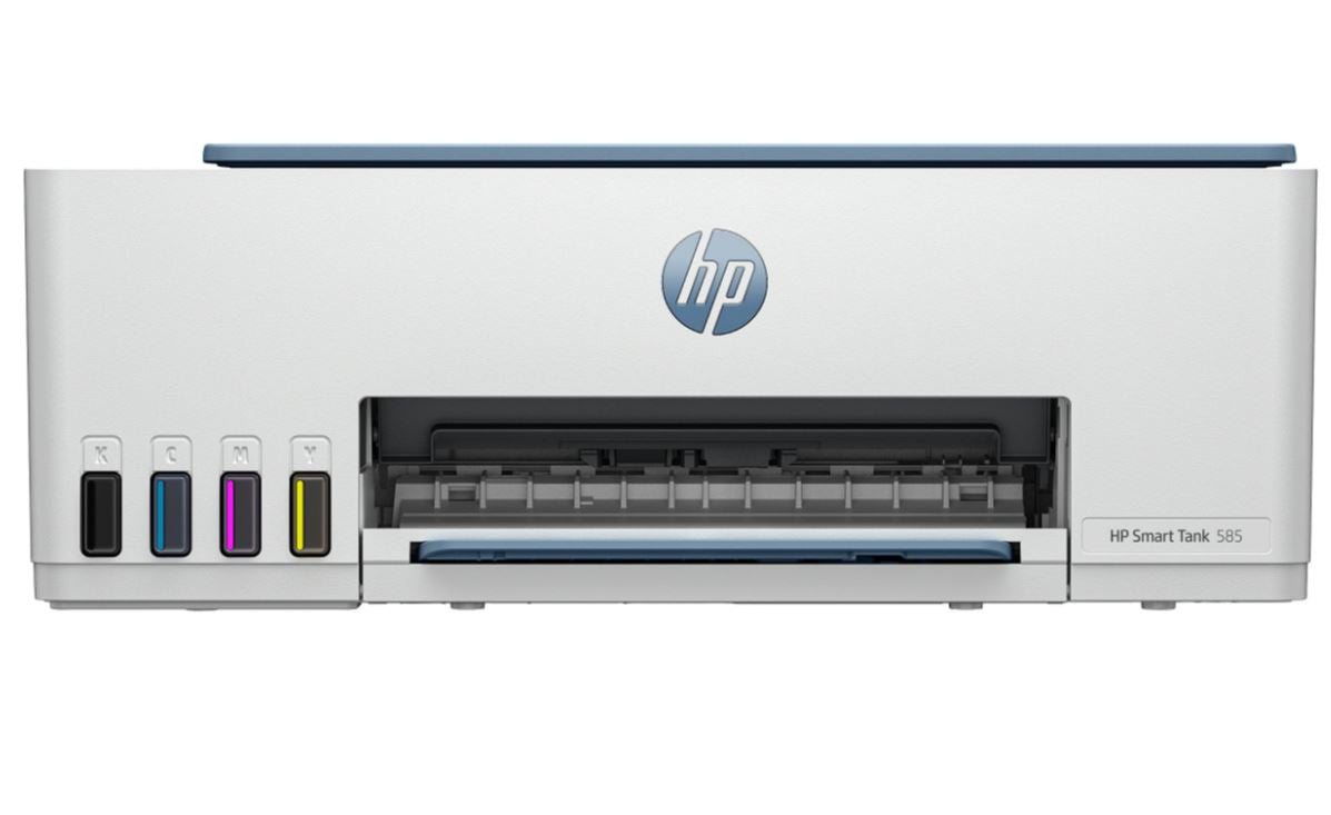 HP Smart Tank Imprimante Tout-en-un 585, Home and home office, Print, copy, scan, Wireless; High-volume printer tank; Print from phone or tablet; Scan to PDF