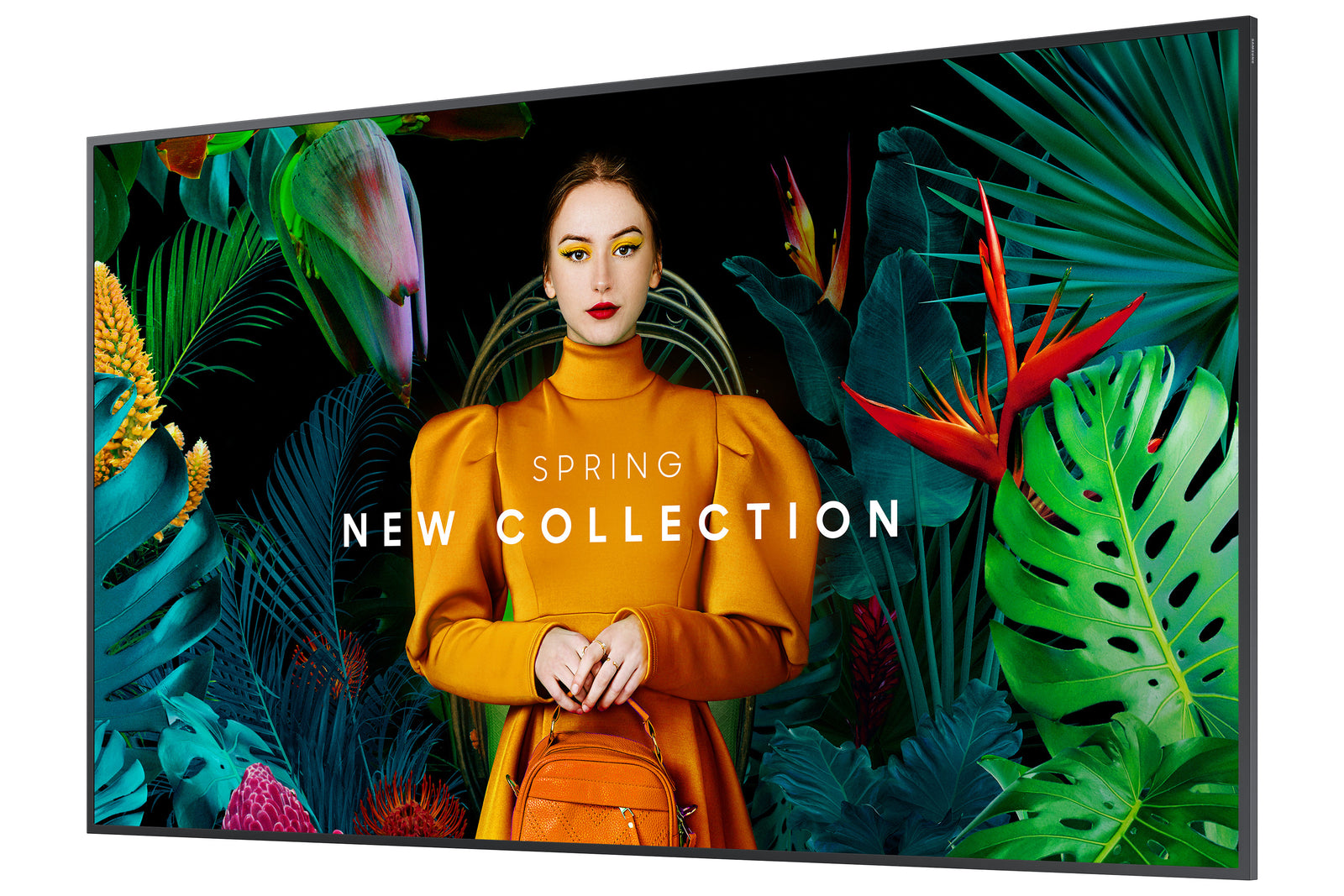Samsung QB75C Écran plat de signalisation numérique 190,5 cm (75") LCD Wifi 350 cd/m² 4K Ultra HD Noir Intégré dans le processeur Tizen 16/7 LH75QBCEBGCXEN