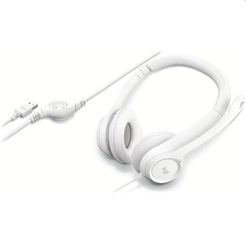LOGITECH CASQUE D'ÉCOUTE USB H390 pour ordinateur - BLANC CASSÉ - USB - N/A - EMEAI-914 981-001286