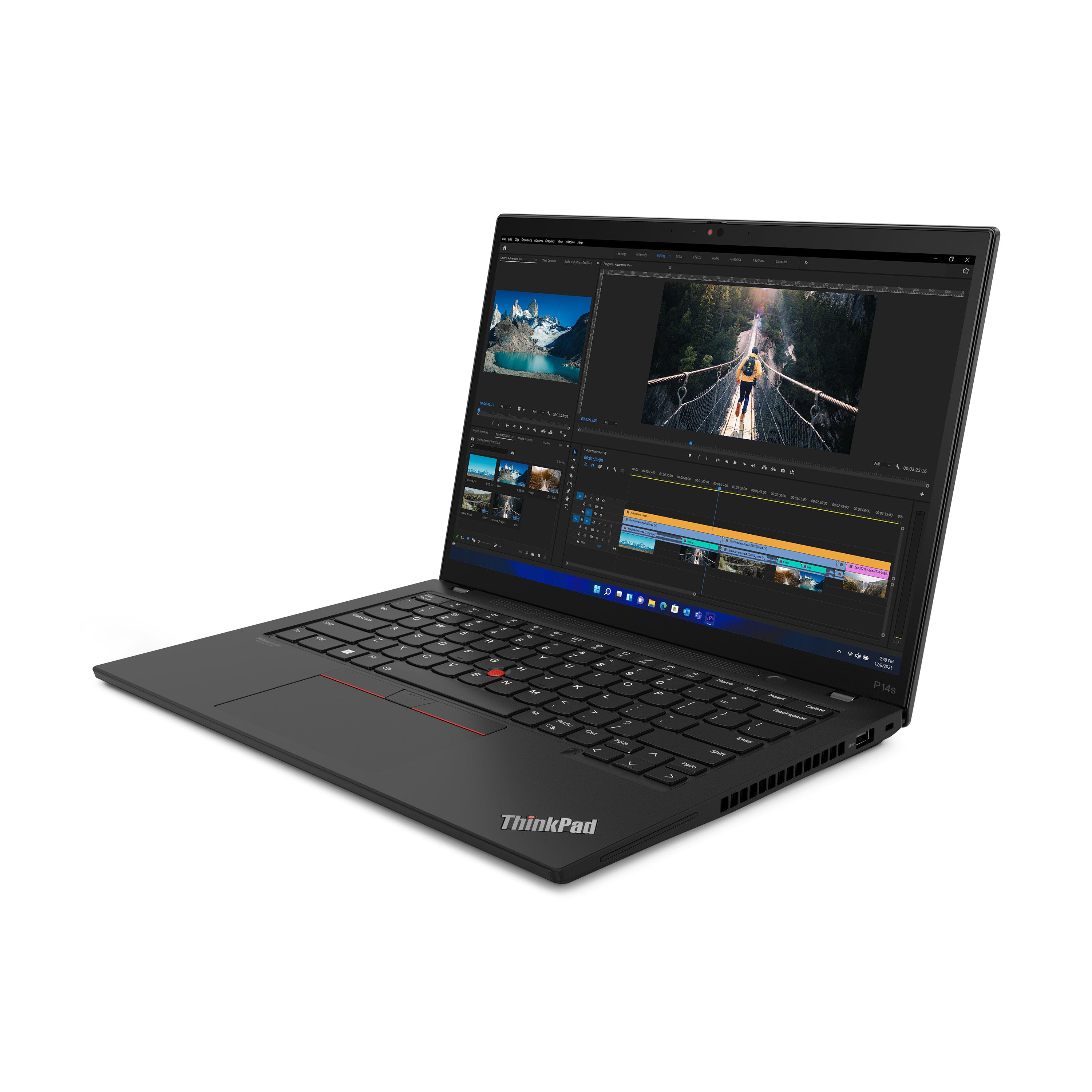 LENOVO ThinkPad P14S G4 i5-1350P 16 Go 512 Go QWERTY Royaume-Uni 21HGS55700