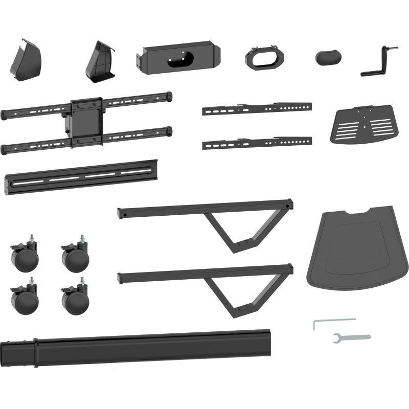 Vision VFM-F20 support d'écran plat pour bureau 177,8 cm (70") Sol Noir