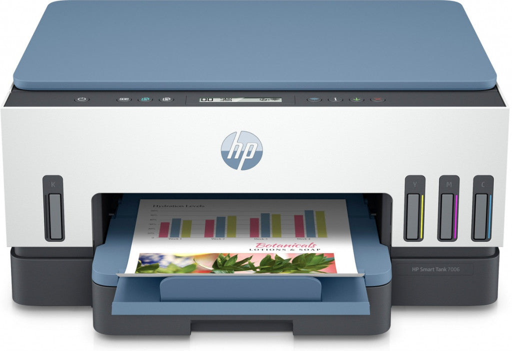 HP Smart Tank 7006 Sans fil All-in-One Couleur Imprimante, Impression recto-verso; copieur, scanner