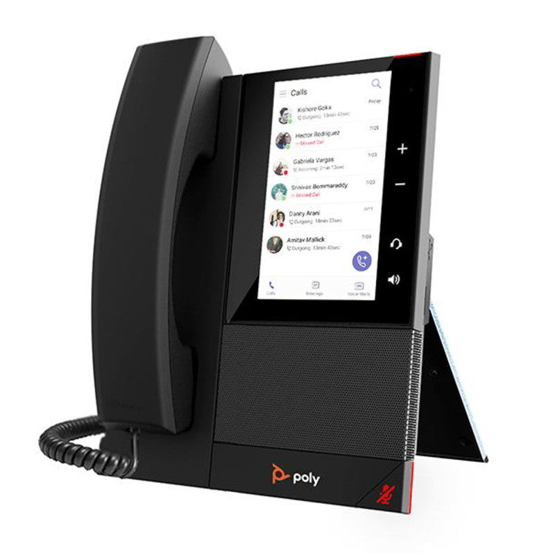 Poly CCX 500 IP telefoon Zwart LCD