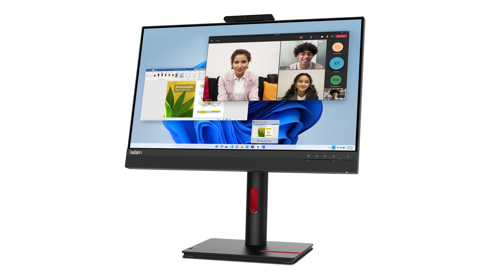 LENOVO ThinkCentre Tiny-In-One 24 GEN5 tactile caméra infrarouge 23,8 12NCGAR1EU