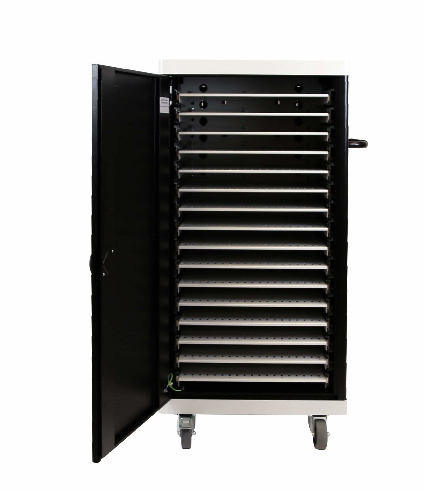 Chariot/armoire de gestion d'appareils portables Leba NoteCart Unifit NCU-32T-FH-SC