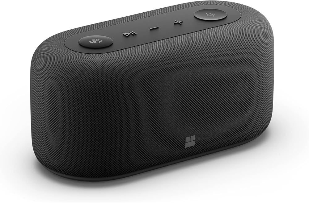 Station d'accueil audio Microsoft noire