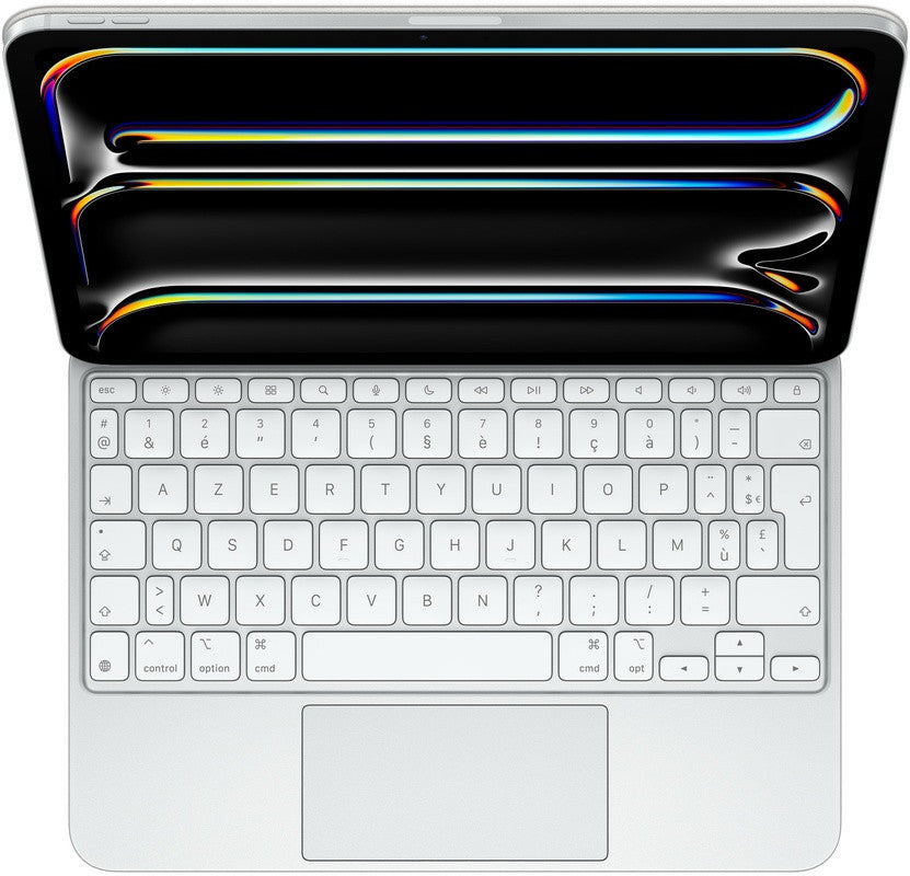 Apple Magic Keyboard Universel USB + Bluetooth AZERTY Français Blanc