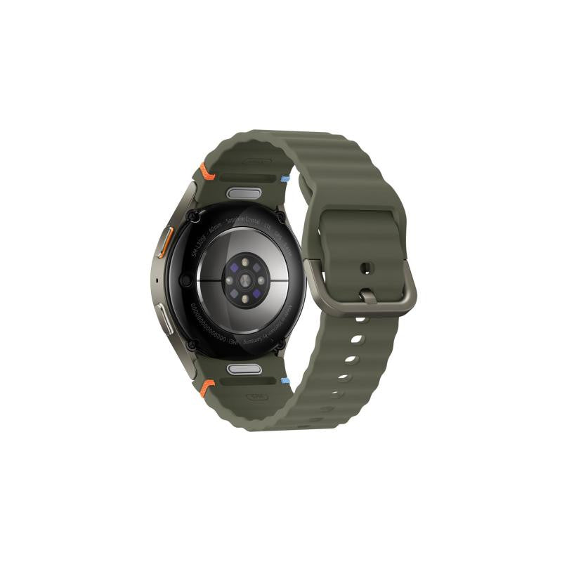 Samsung Galaxy Watch7 3.3 cm (1.3") AMOLED 40 mm Digital 432 x 432 pixels Touchscreen Green Wi-Fi GPS (satellite) SM-L300NZGAEUB