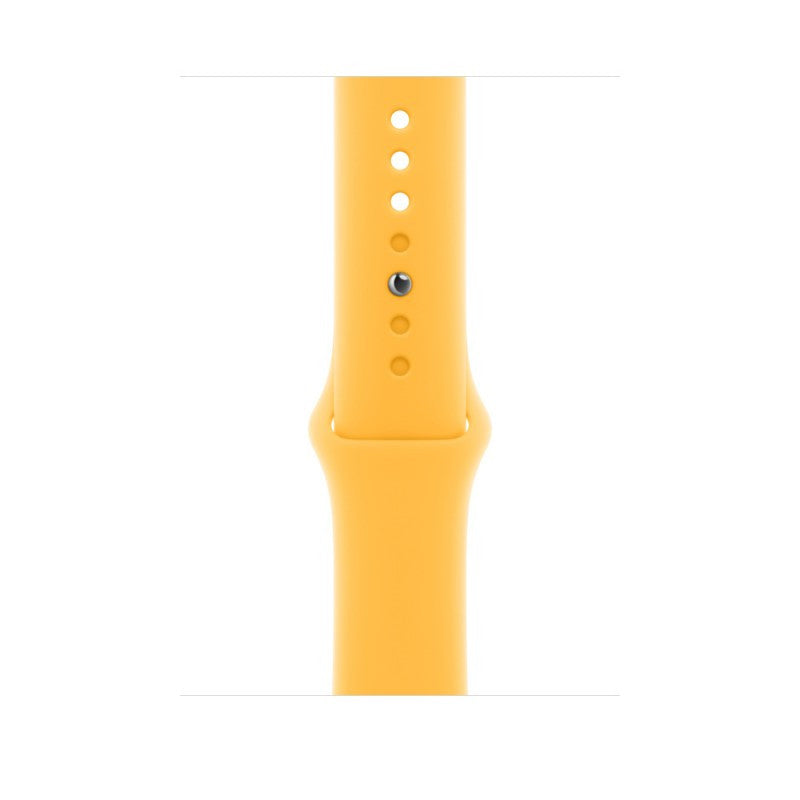 Bracelet sport Apple - Jaune soleil (45 mm) - S/M