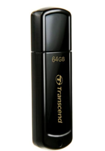 TRANSCEND Clé USB 2.0 64 Go Noir classique TS64GJF350