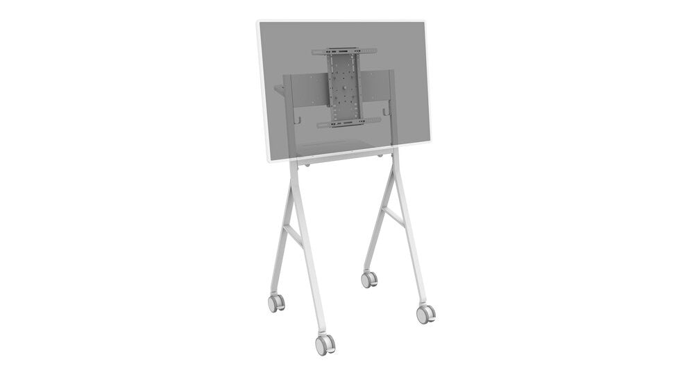 VISION Support de plancher de style paperboard à écran plat VFM-F10/WH