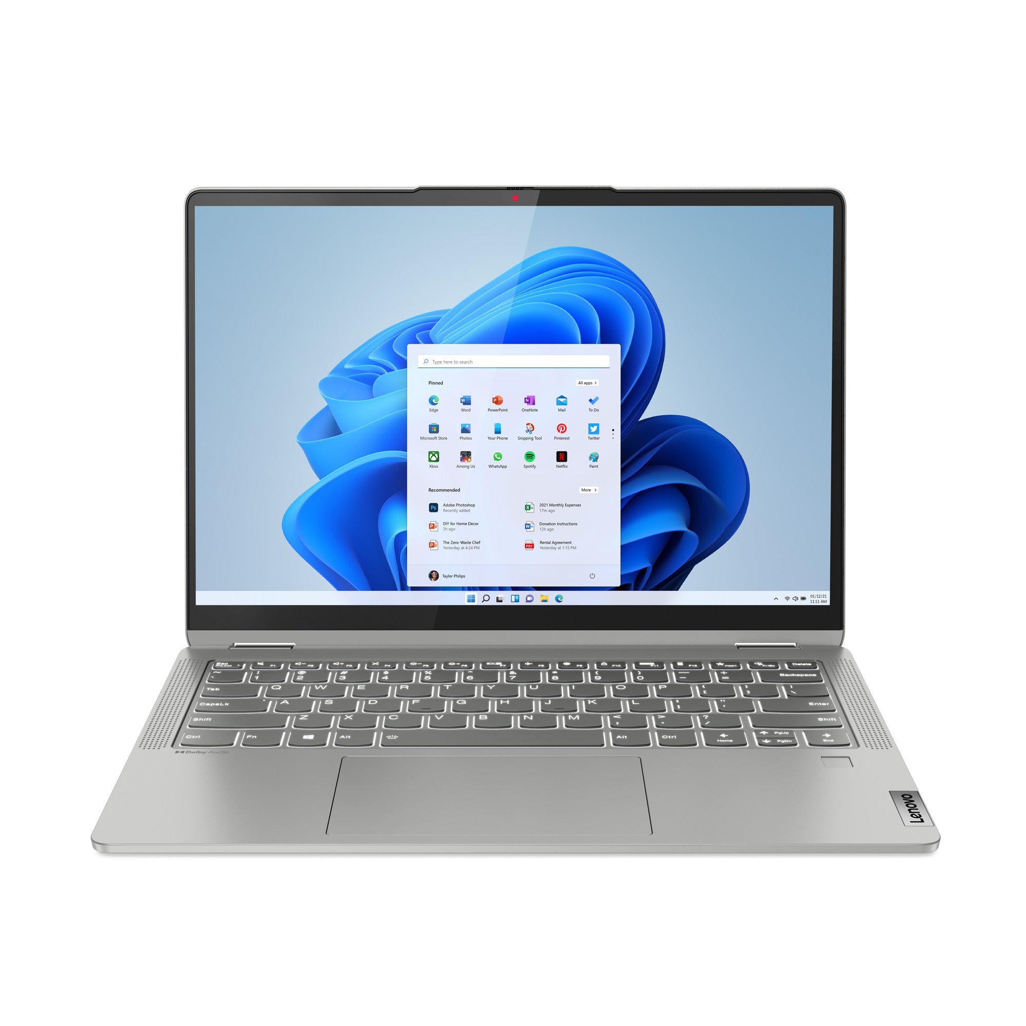Lenovo IdeaPad Flex 5 14IAU7 Intel® Core™ i5 i5-1235U Hybride (2-en-1) 35,6 cm (14") Écran tactile WUXGA 16 Go LPDDR4x-SDRAM 512 Go SSD Wi-Fi 6 (802.11ax) Windows 11 Home Belge Gris 82R700HNMB