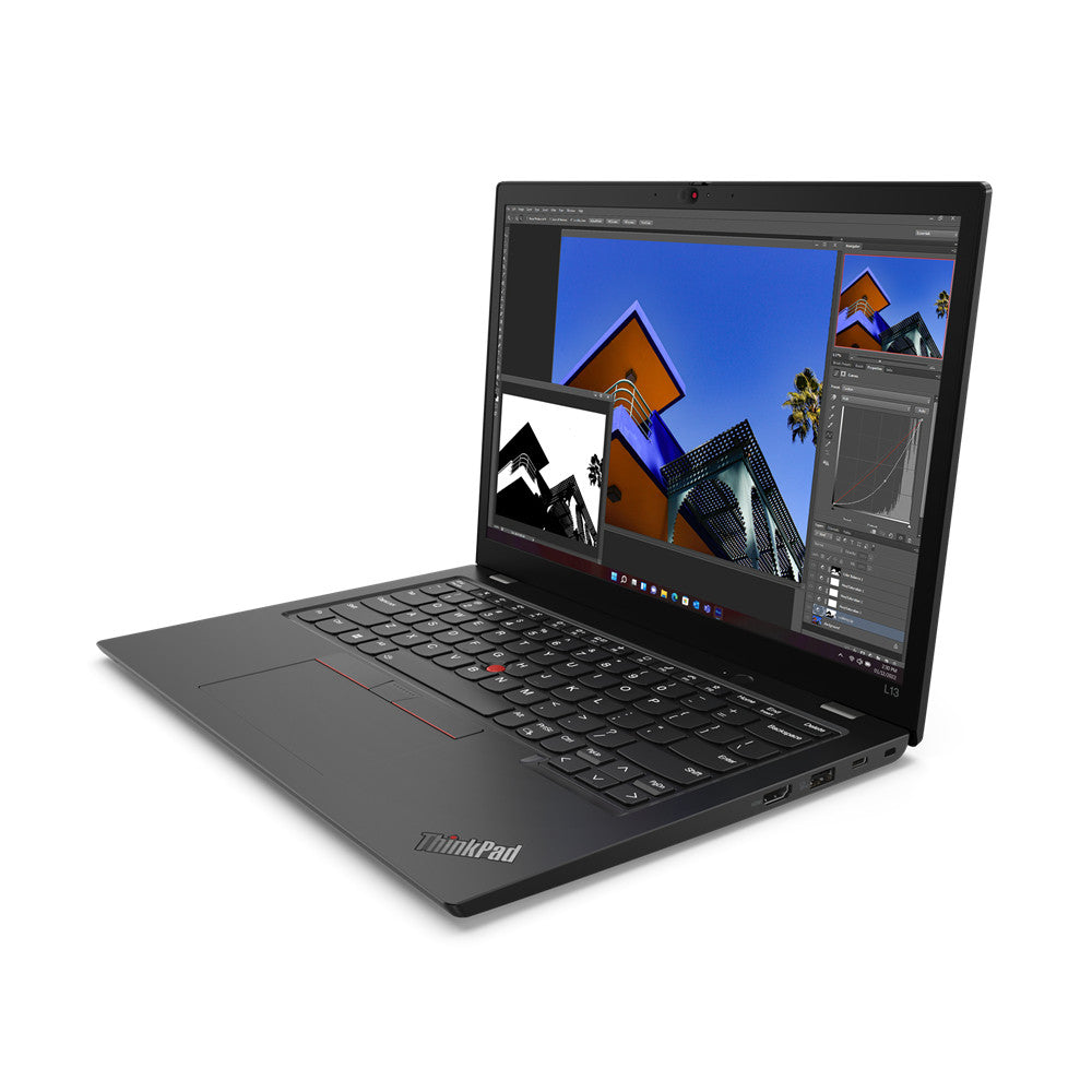 Lenovo ThinkPad L13 Gen 4 (Intel) Intel® Core™ i7 i7-1355U Ordinateur portable 33,8 cm (13.3") WUXGA 16 Go LPDDR5-SDRAM 512 Go SSD Wi-Fi 6 (802.11ax) Windows 11 Pro Anglais Noir