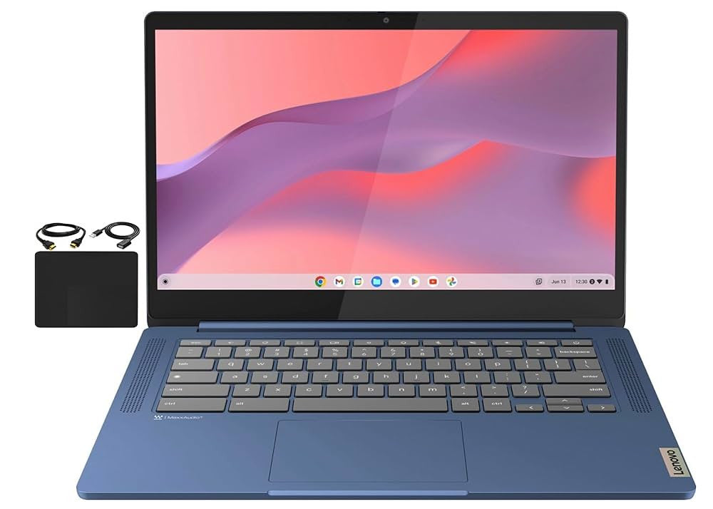 Lenovo IdeaPad Slim 3 Chrome 14M868 MediaTek Kompanio 520 Chromebook 35,6 cm (14") Full HD 4 Go LPDDR4x-SDRAM 128 Go eMMC Wi-Fi 6 (802.11ax) ChromeOS Français Gris