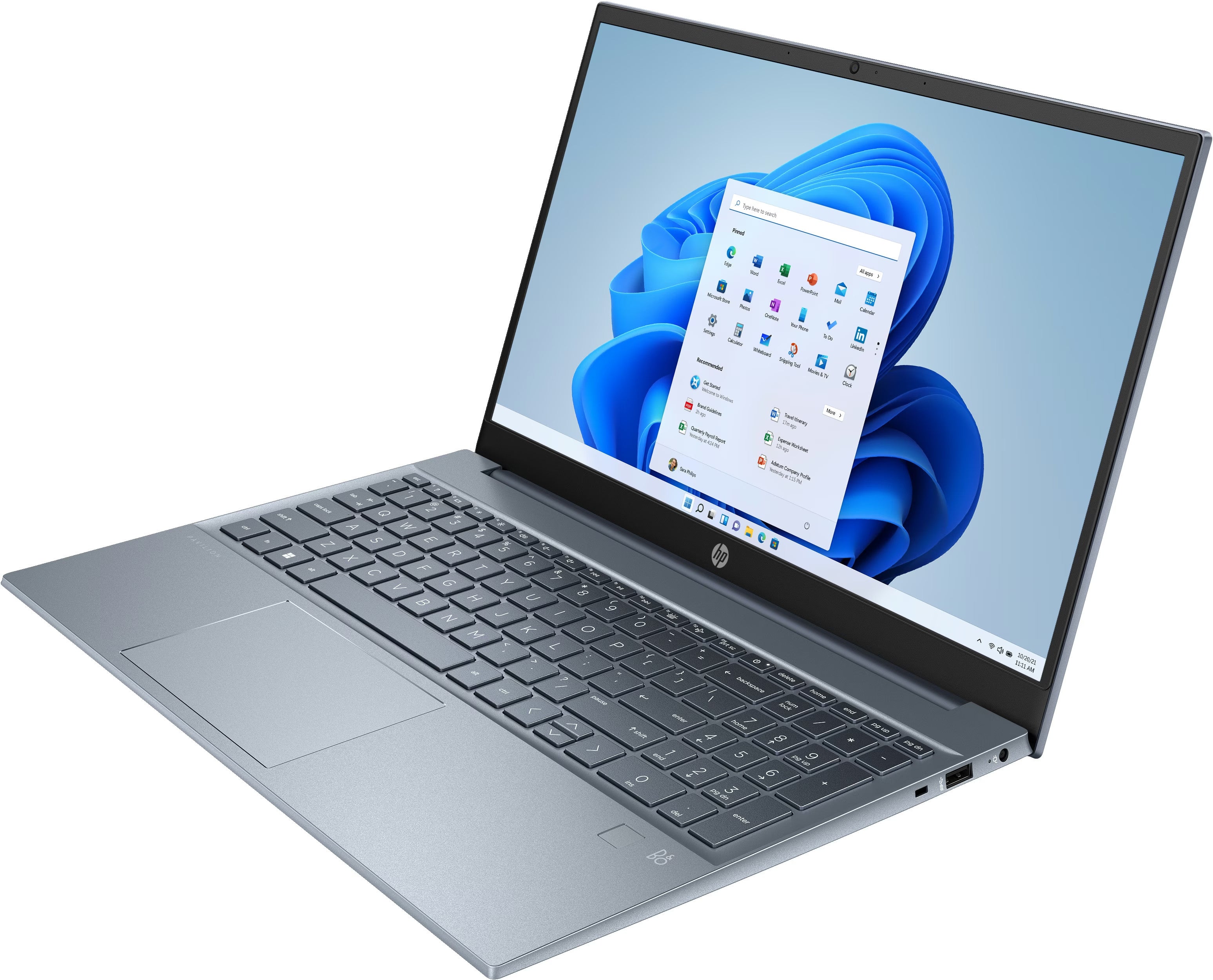 HP Pavillon R7 7730U 16 Go 512 Go W11H QWERTY US 81D86EA#ABH