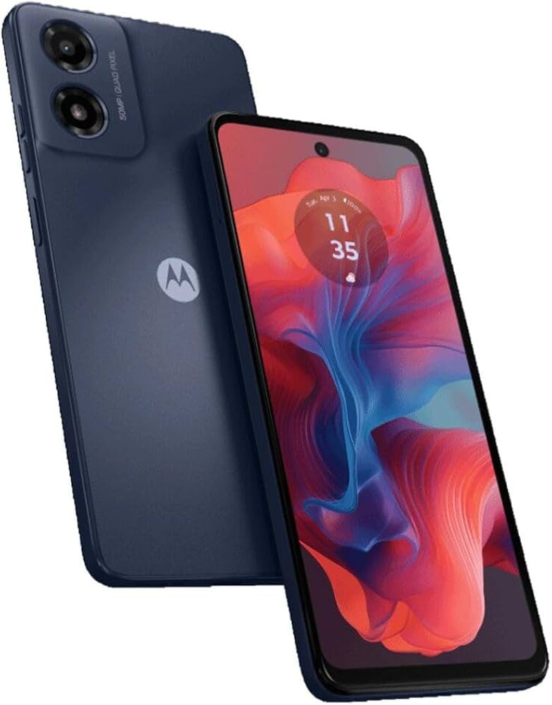 Motorola G04s 16,7 cm (6.56") Double SIM Android 14 4G USB Type-C 8 Go 128 Go 5000 mAh Noir PB360027ES