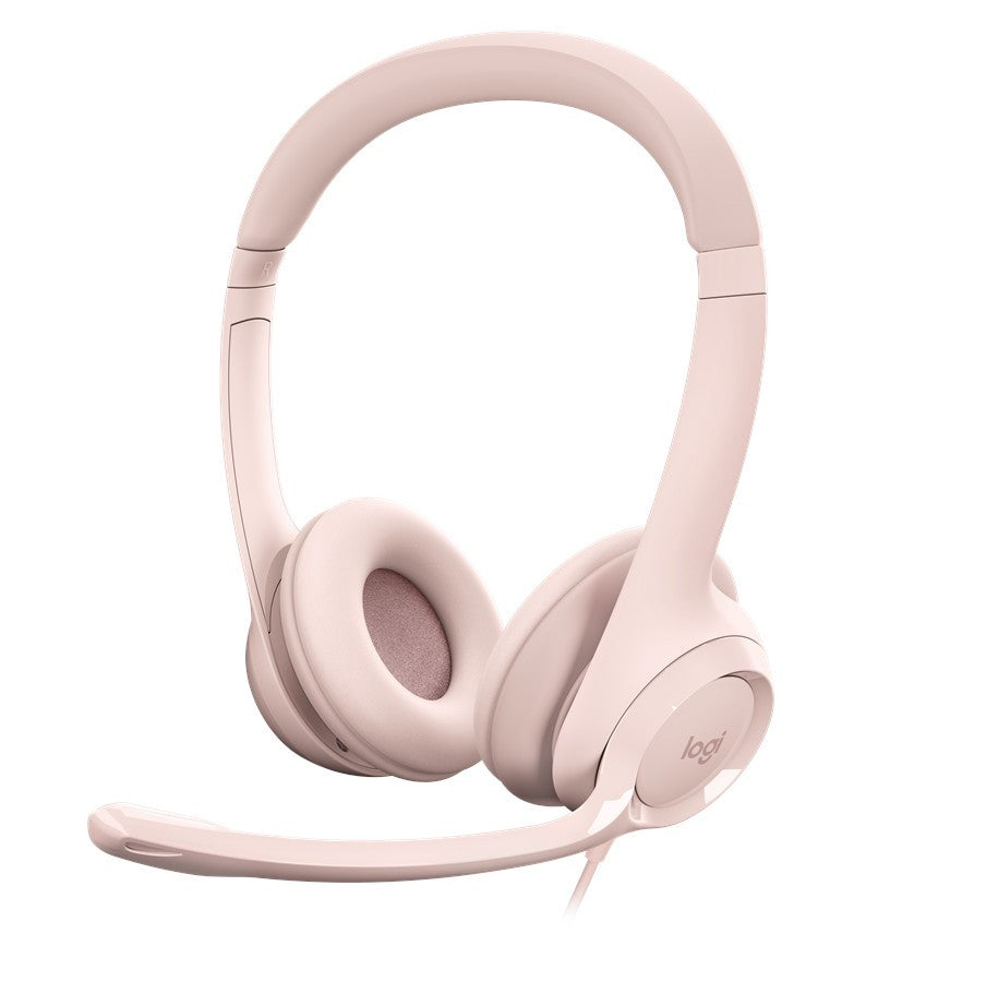 Casque USB LOGITECH H390 Rose 981-001281 