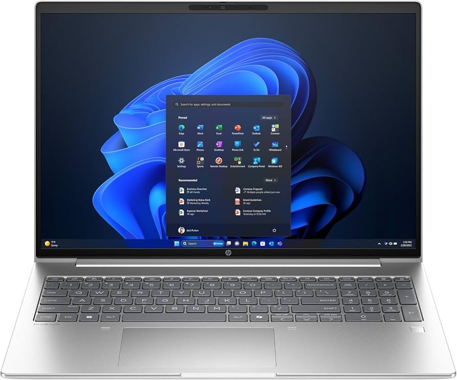 HP ProBook 4 G1i 16" Ultra 5‐225U 16 Go 512 Go 16" W11P AZERTY B9YR8ET#ABF