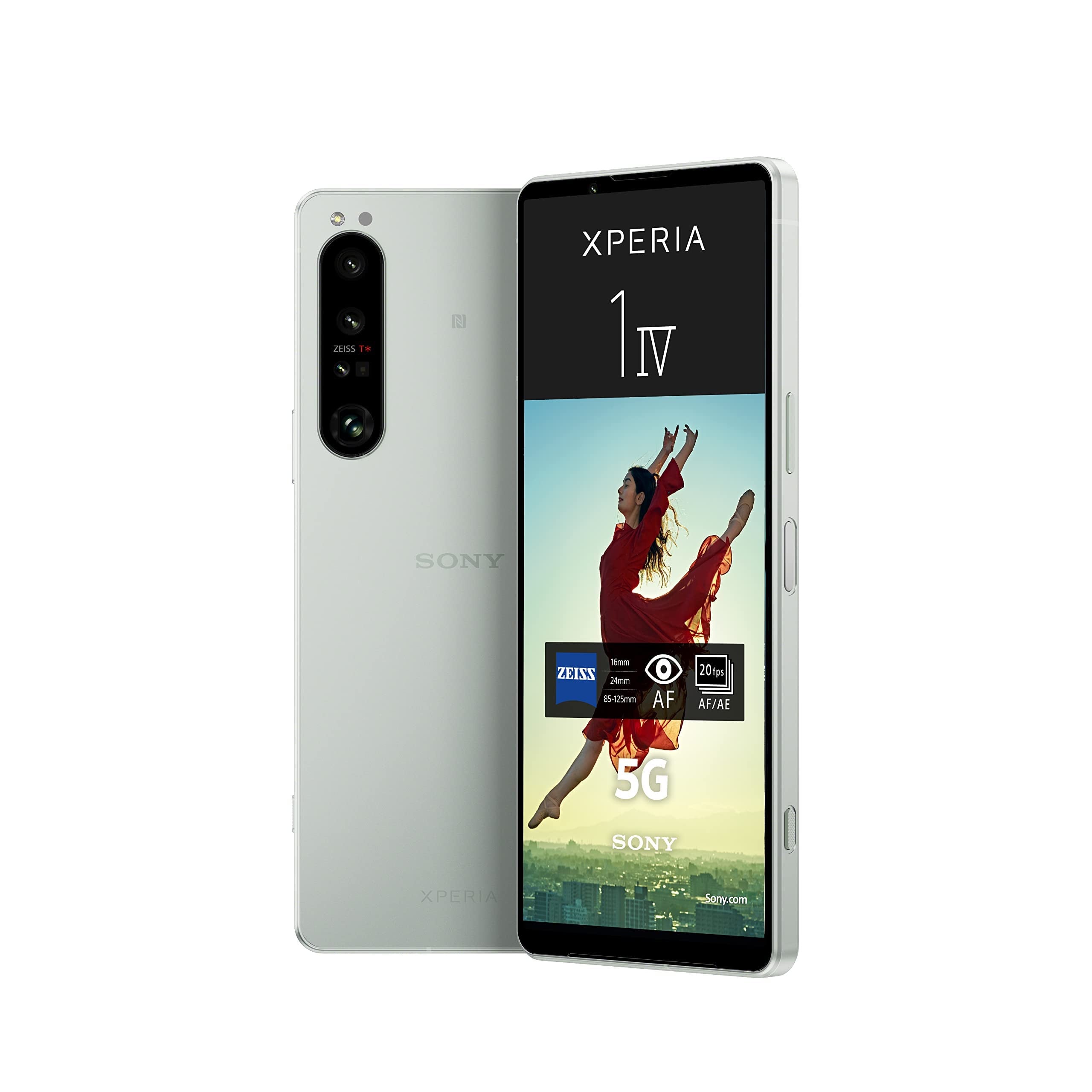 Sony Xperia 1 IV 16,5 cm (6.5") Double SIM Android 12 5G USB Type-C 12 Go 256 Go 5000 mAh Blanc