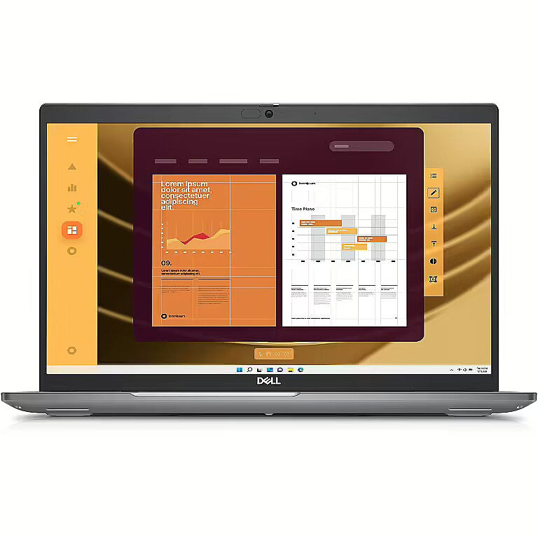 DELL Latitude 5550 Intel Core Ultra 5 125U Ordinateur portable 39,6 cm (15.6") Full HD 16 Go DDR5-SDRAM 512 Go SSD Wi-Fi 6E (802.11ax) Windows 11 Pro Français Gris