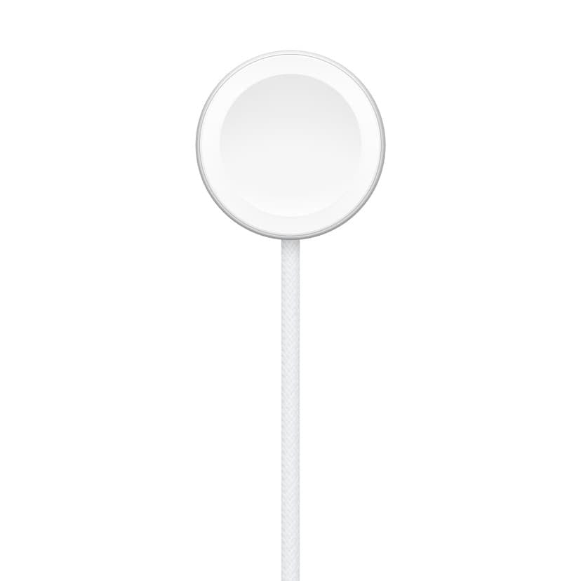 Apple MT0H3ZM/A oplader voor mobiele apparatuur Smartwatch Wit USB Draadloos opladen Snel opladen Binnen MT0H3ZM/A - Compridis