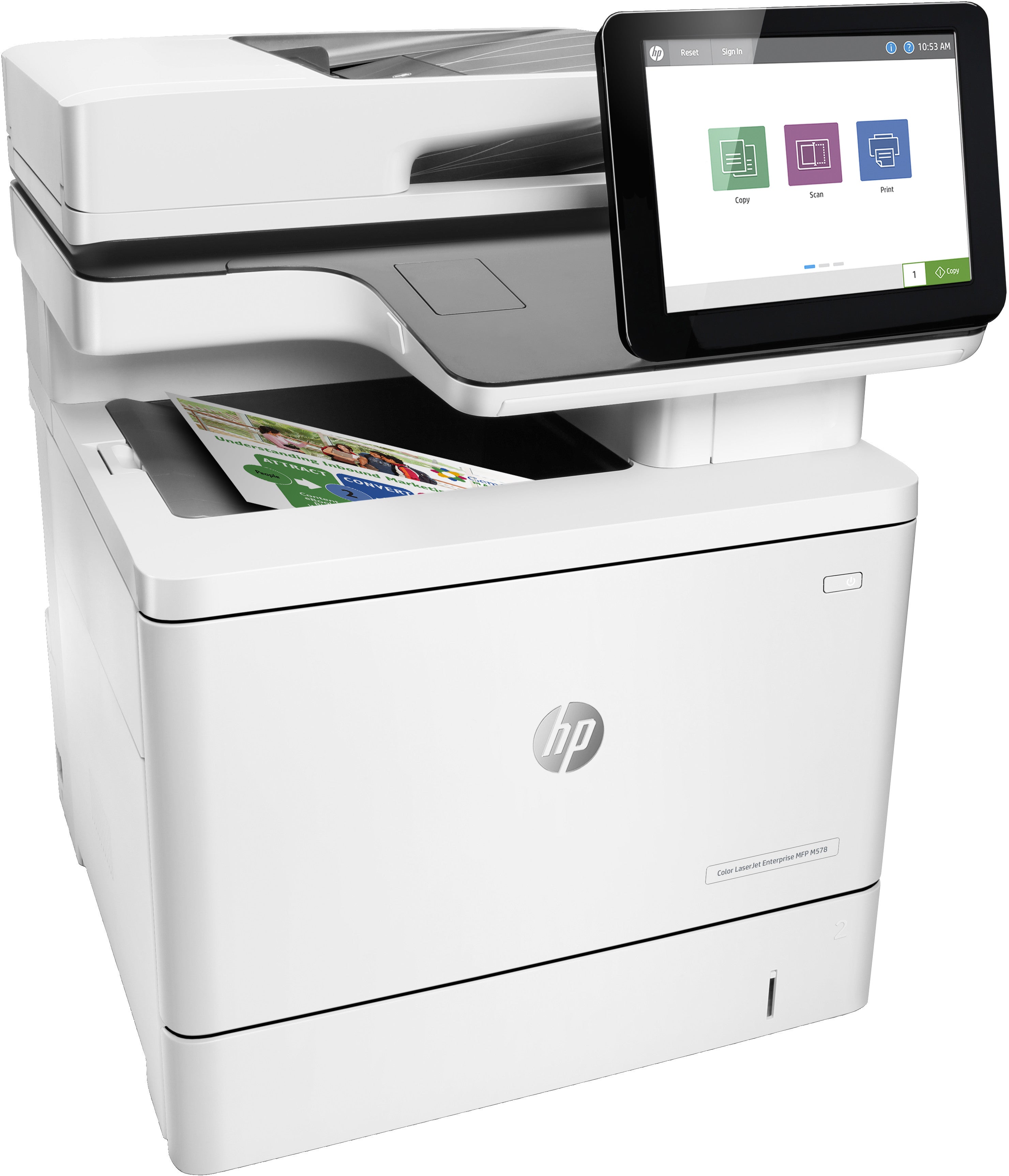 Imprimante multifonction laser couleur HP M578DN EMU2 7ZU85V#B19 