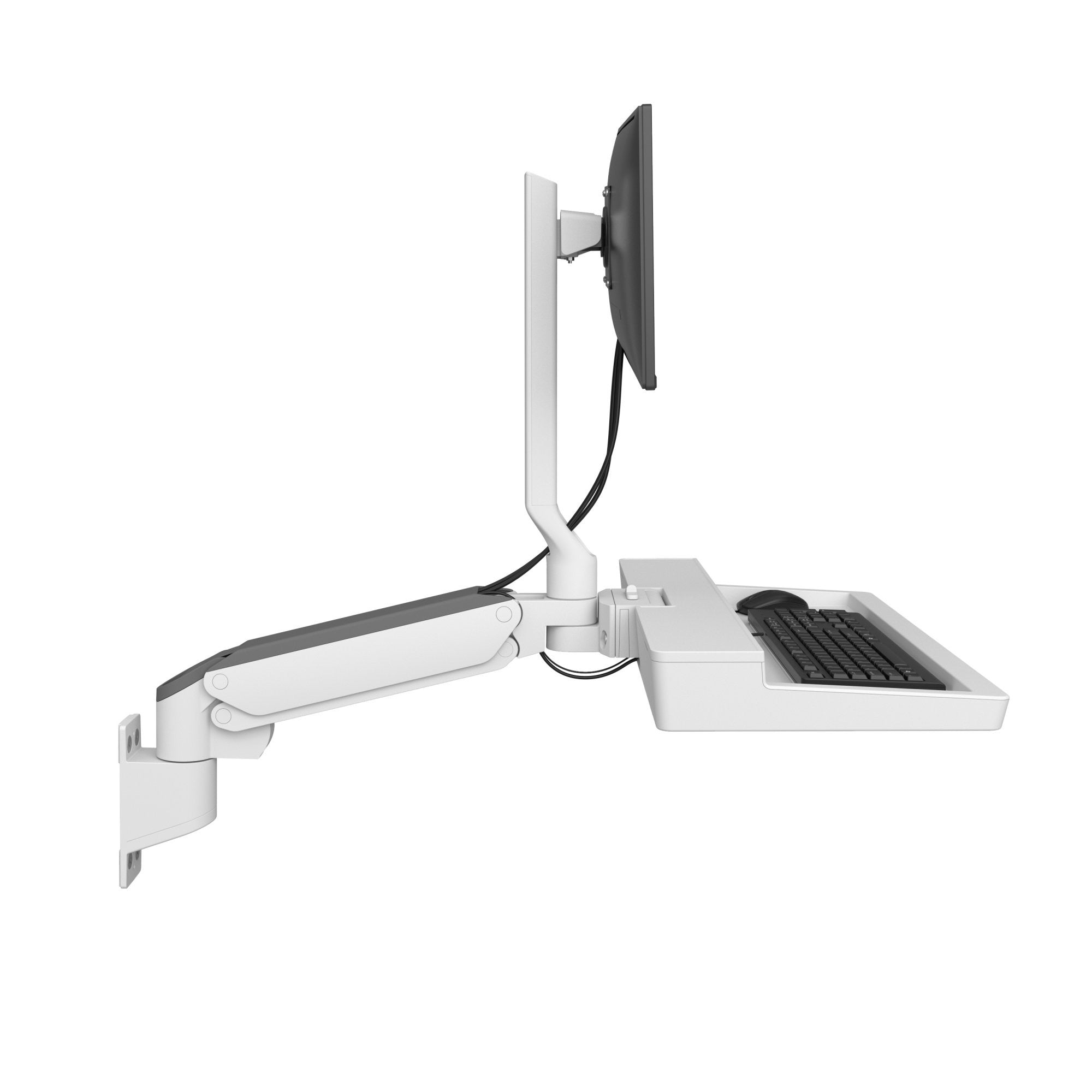 Bras combiné ERGOTRON CareFit Snow 45-621-251