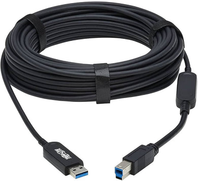 TRIPP - LITE USB 3.2 Gen 1 Plenum - rated glasvezel actieve optische kabel 20 mtr U328F - 20M - Compridis