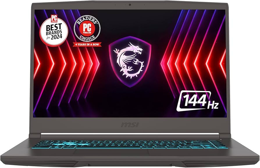 MSI Thin 15 B13UC-3073 Intel® Core™ i5 i5-13420H Ordinateur portable 39,6 cm (15.6") Full HD 16 Go DDR4-SDRAM 512 Go SSD NVIDIA GeForce RTX 3050 Wi-Fi 6E (802.11ax) Gris 0016R8-3073